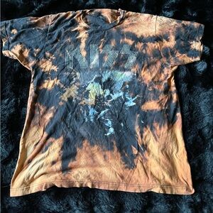 KISS Tie-Dye Graphic T-Shirt